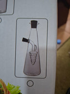 Premium Olive Oil & Vinegar Glass Dispenser – Transparent | Beirut Kitchen Essential Martika